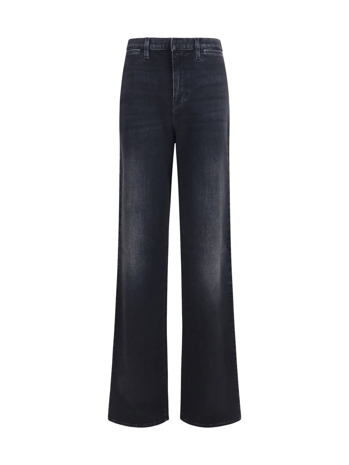 Gucci Stretch Cotton Jeans With Web Stripe