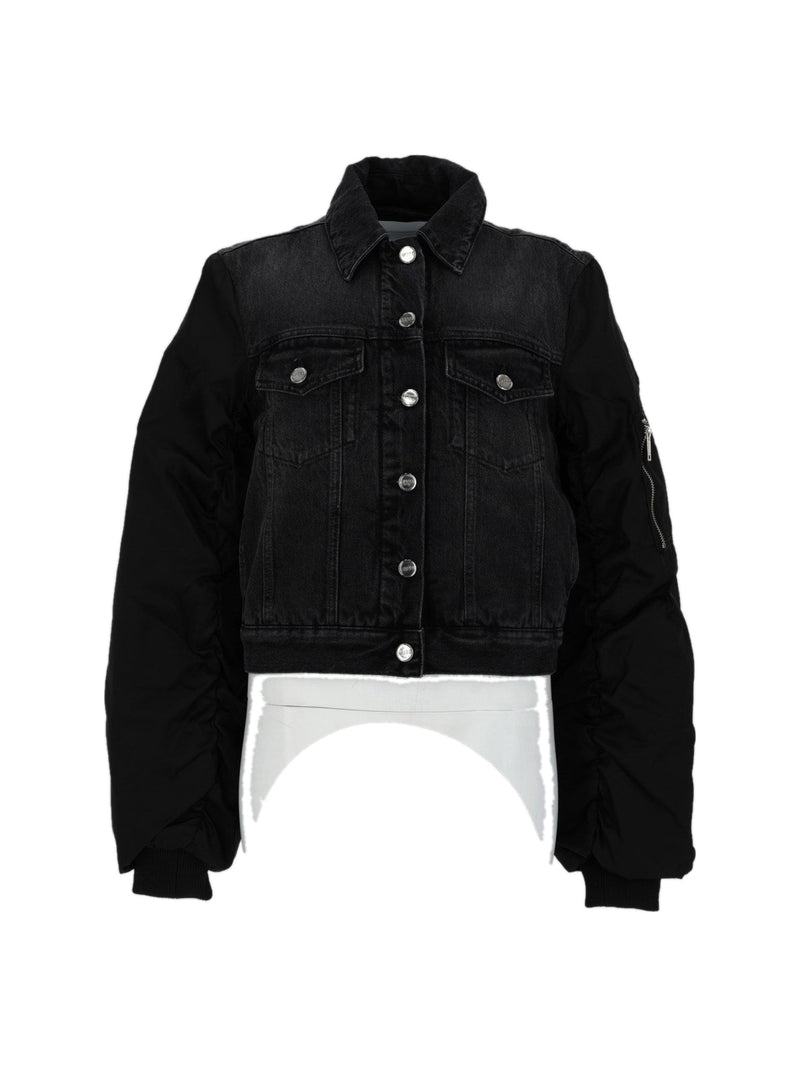 GANNI Denim Jacket Black