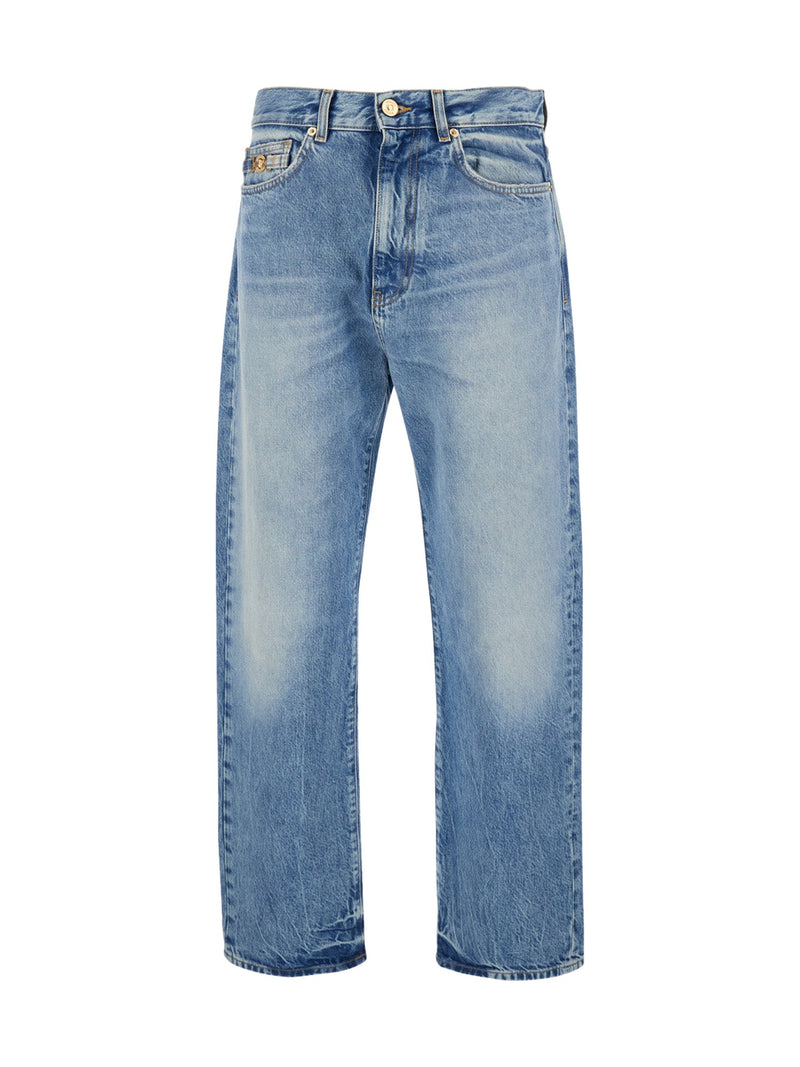 Versace Denim Jeans Light Blue