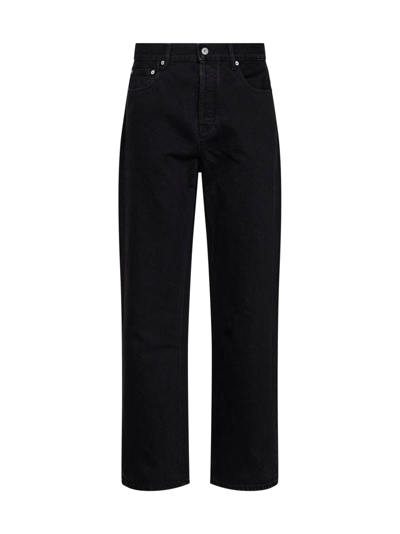 Jacquemus Jeans the Straight De-Nîmes Black