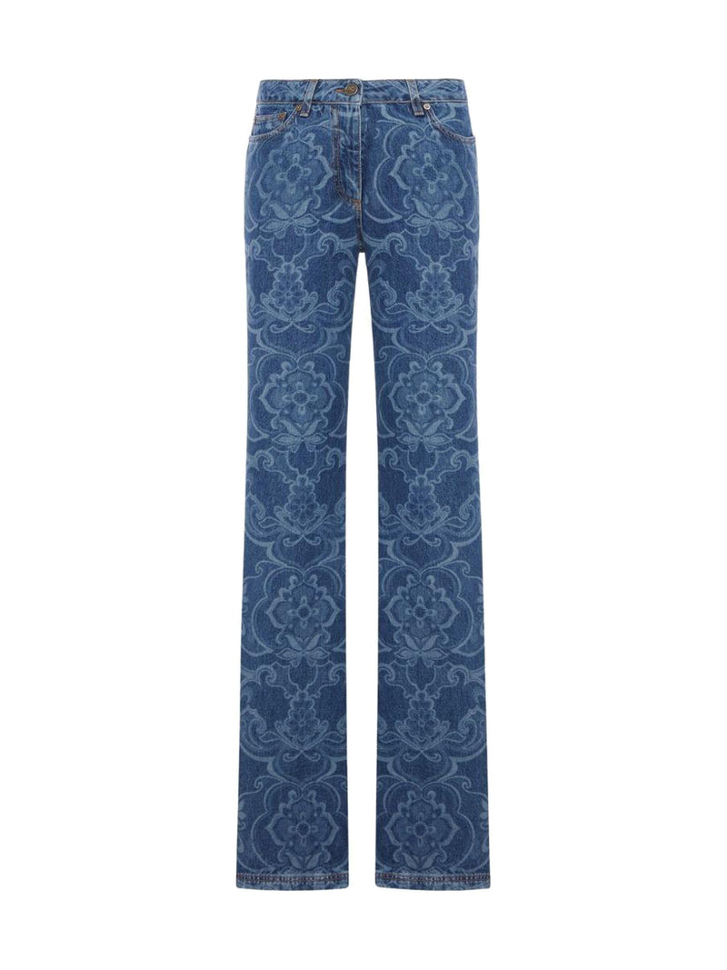 ETRO Jeans Flared Blue