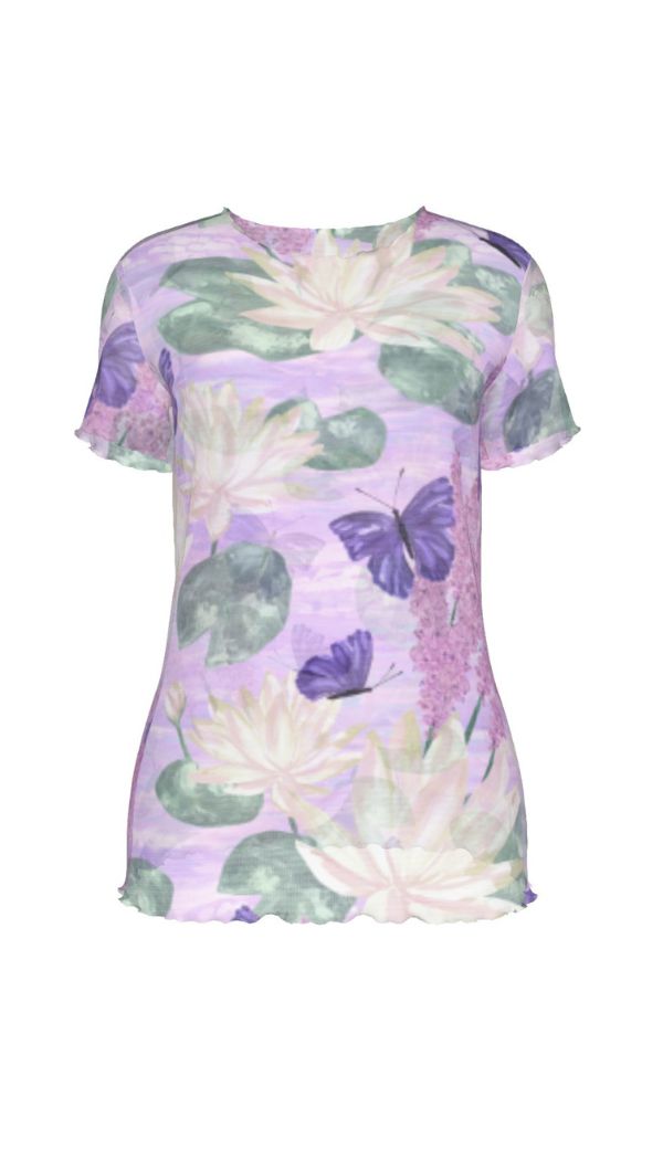 Daliah Mesh Shirt in Chrysalis