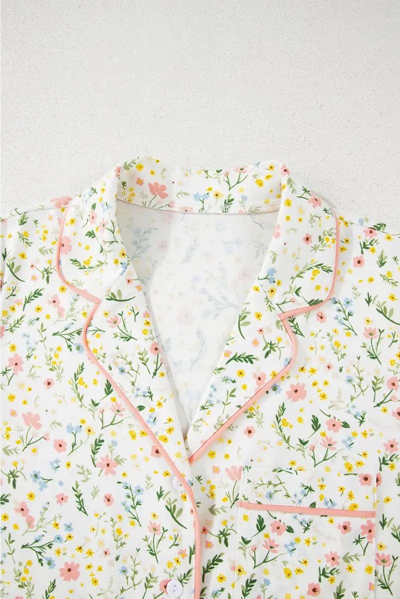 Love Salve Floral Pajama Set Women's Summer Sleepwear Comfy & Lightweight
