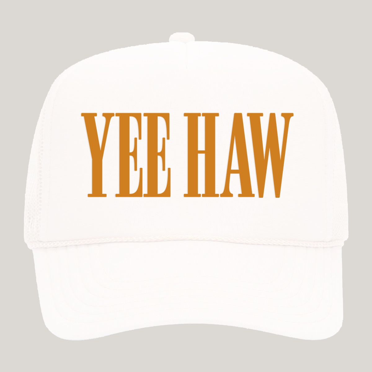 Yee Haw Western Foam Snapback