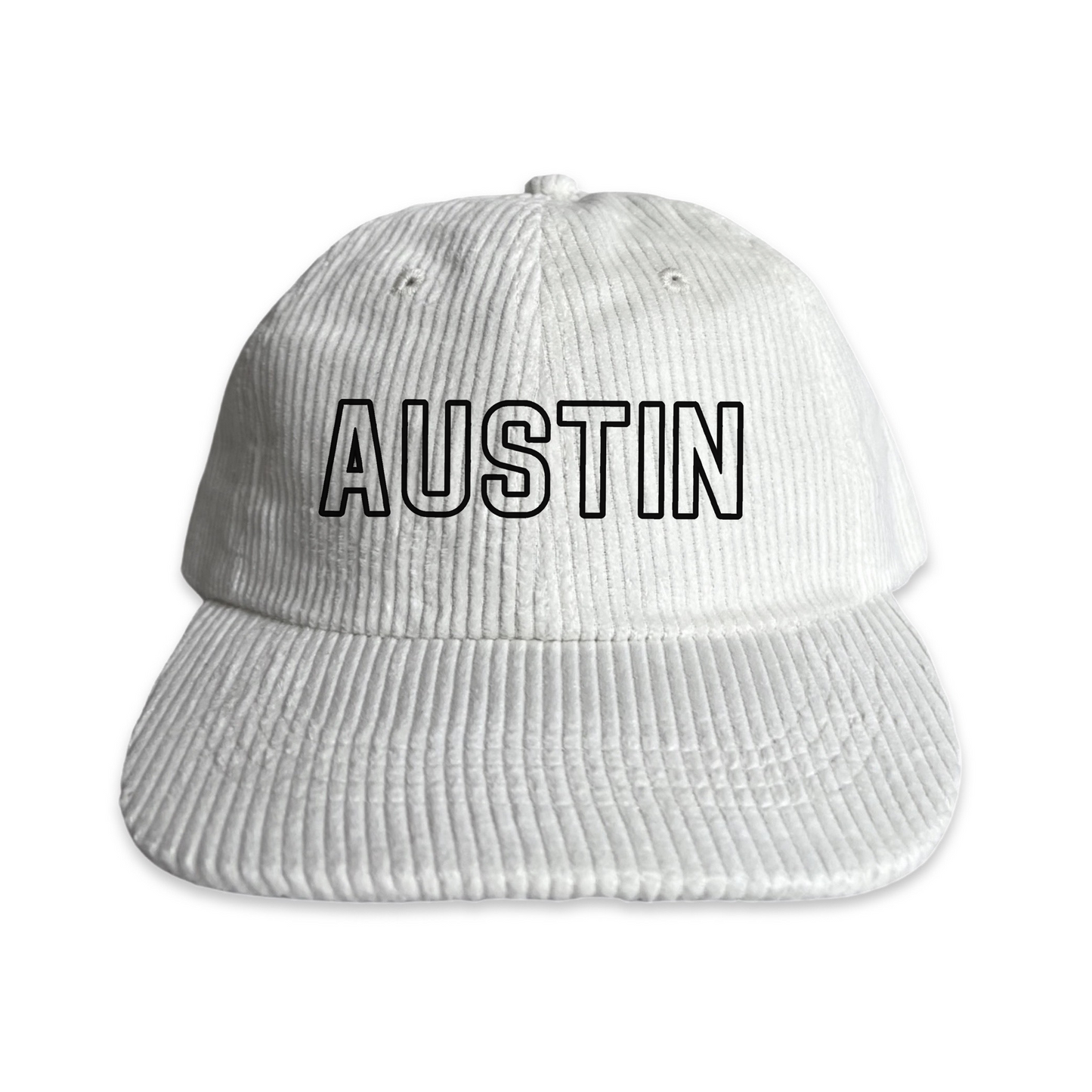 Austin Outline Corduroy Cap
