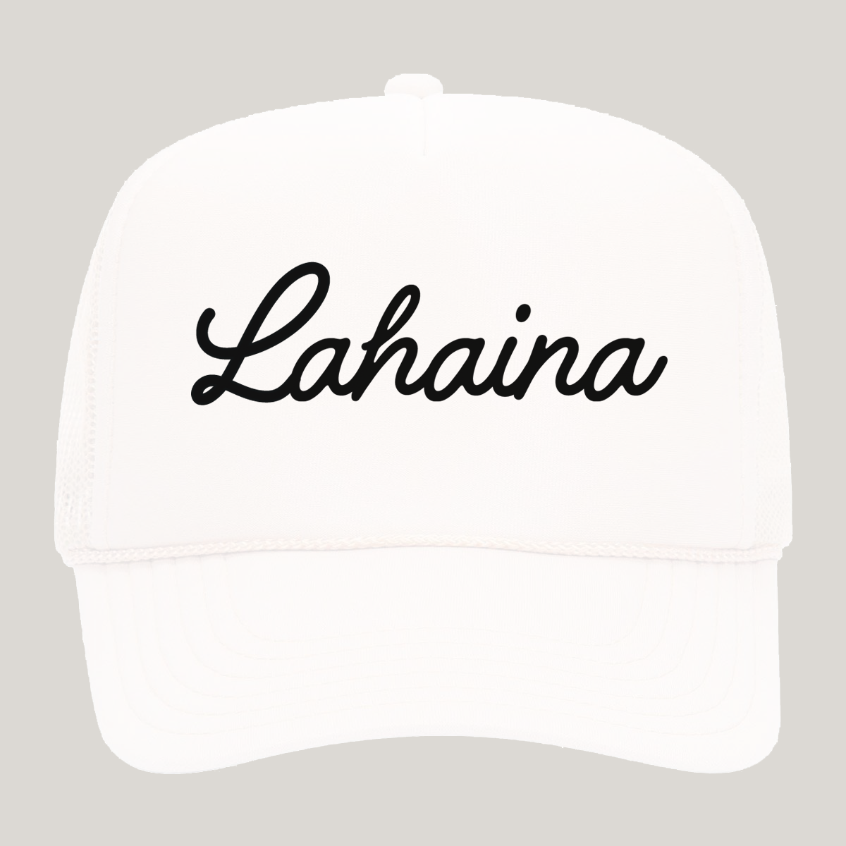 Lahaina Cursive Foam Snapback