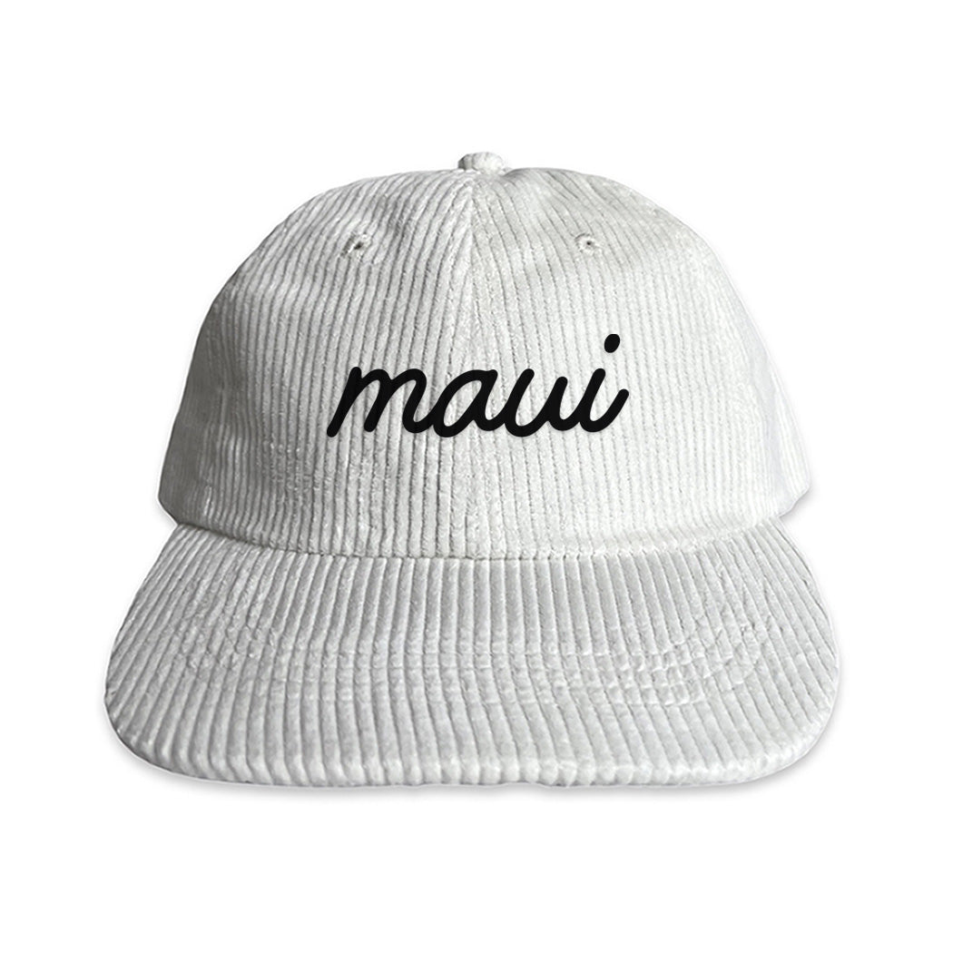Maui Cursive Corduroy Cap
