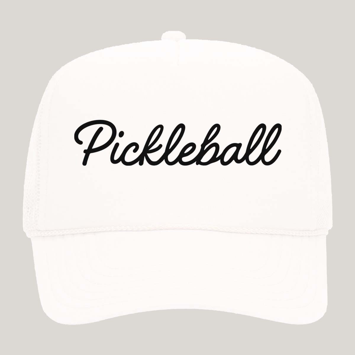 Pickleball Cursive Foam Snapback