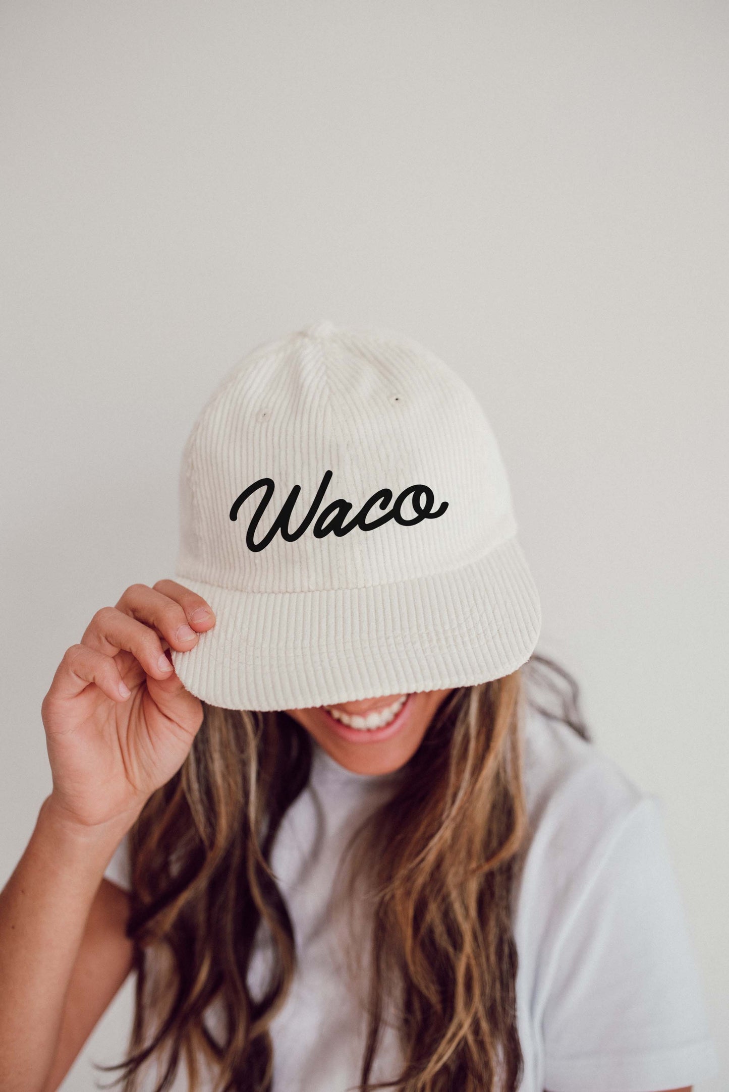 Waco Cursive Corduroy Cap
