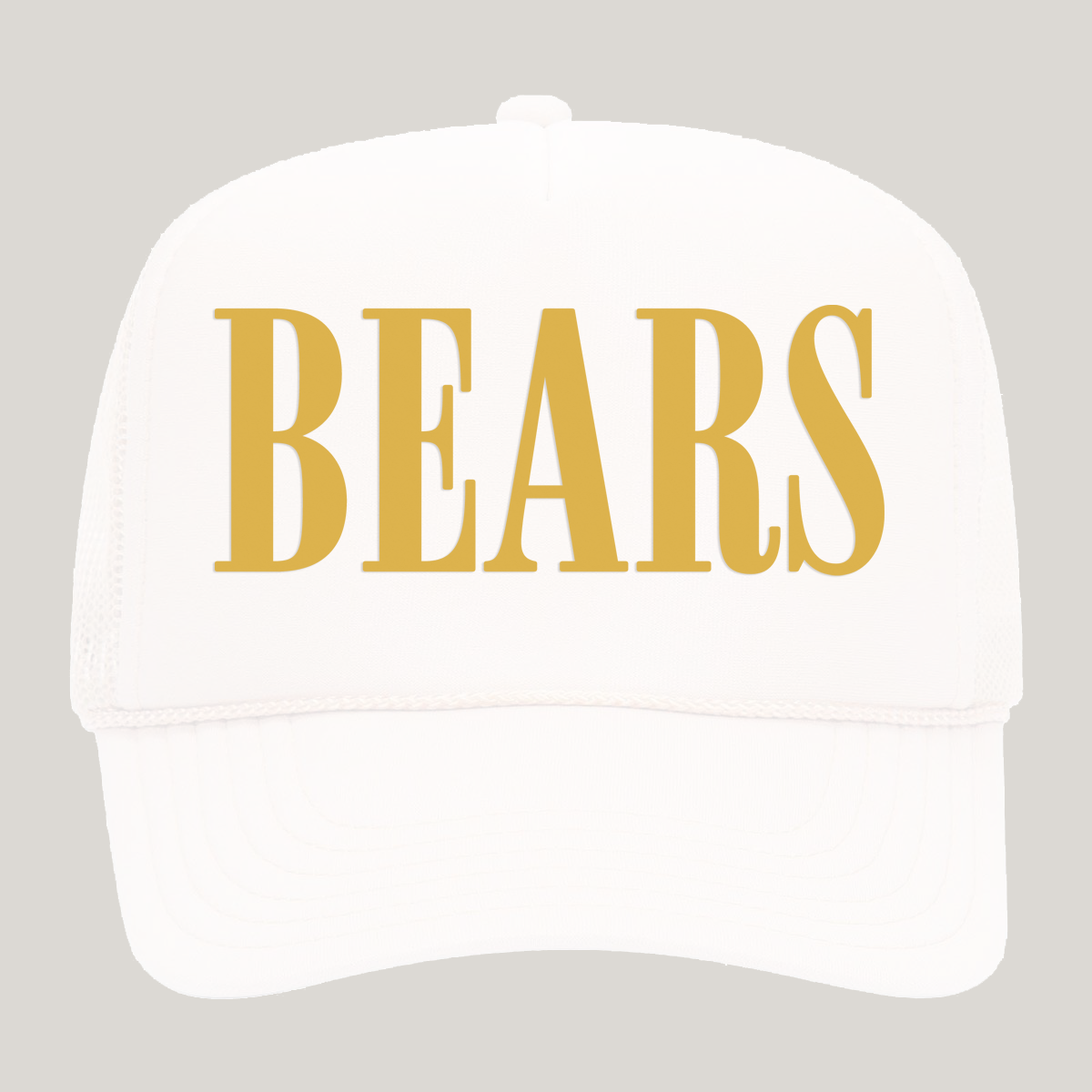 Bears Western Foam Snapback