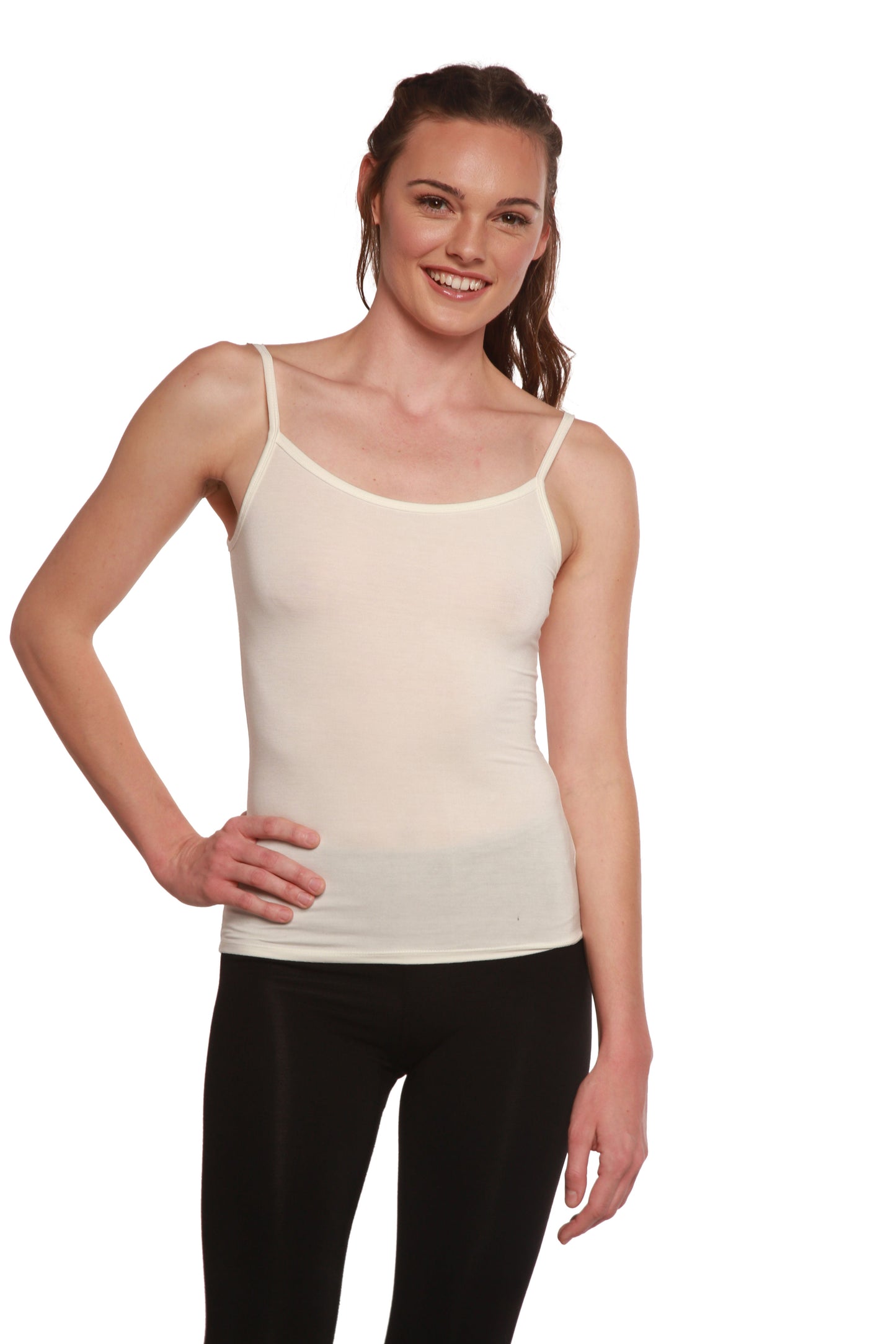 Clearance Women's Bamboo Viscose Spaghetti Strap Camisole