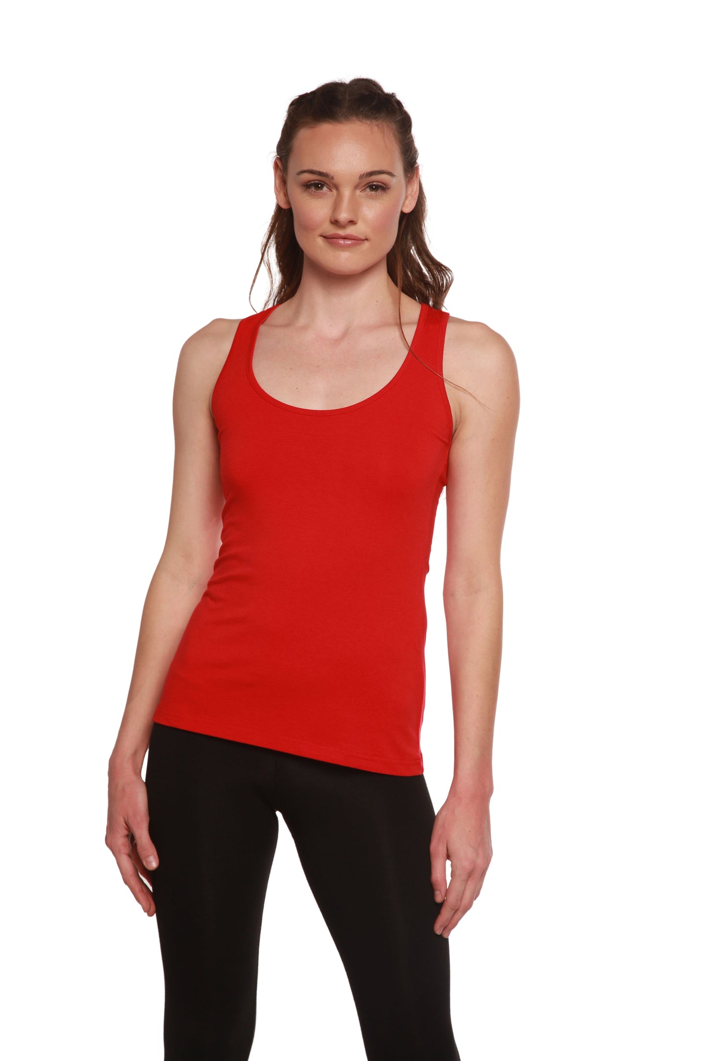 Clearance Women's Bamboo/Cotton Racer Back Tank Top