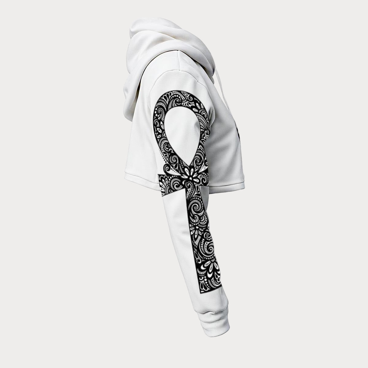 Sankofa™ The Incarnate Women's Cropped Hoodie