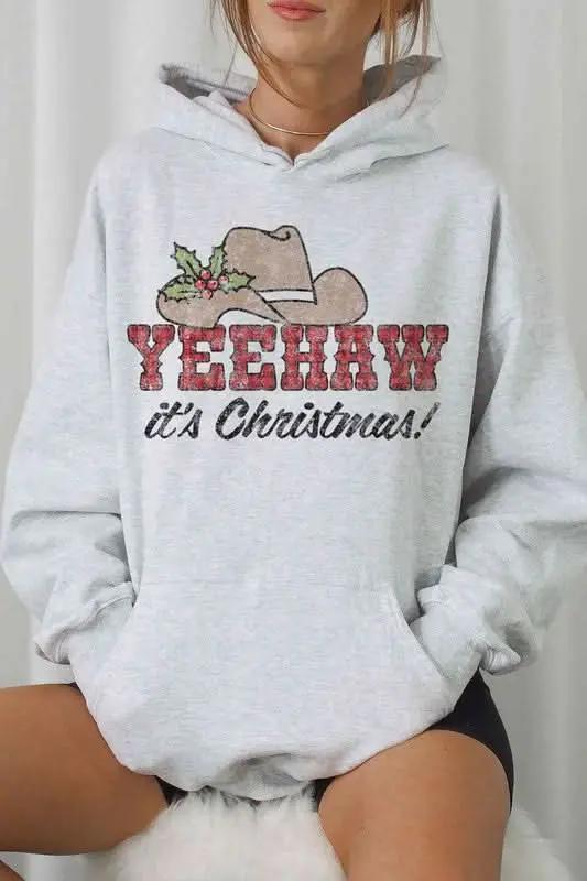 ROSEMEAD LOS ANGELES CO YEEHAW COUNTRY CHRISTMAS HOODIE PLUS SIZE - Premium Quality Product | Fast Shipping & Returns