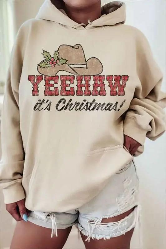 ROSEMEAD LOS ANGELES CO YEEHAW COUNTRY CHRISTMAS HOODIE PLUS SIZE - Premium Quality Product | Fast Shipping & Returns