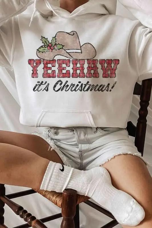 ROSEMEAD LOS ANGELES CO YEEHAW COUNTRY CHRISTMAS HOODIE PLUS SIZE - Premium Quality Product | Fast Shipping & Returns