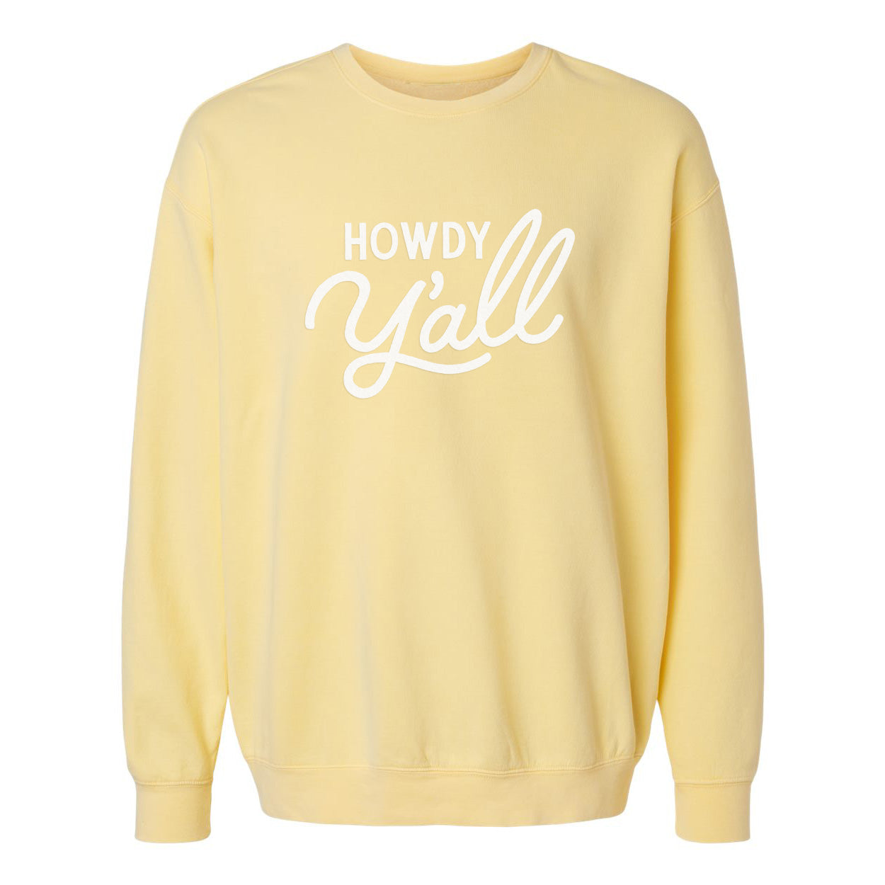 Howdy Y'all Washed Sweatshirt