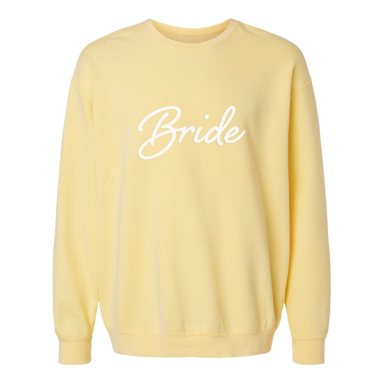 Bride Cursive Washed Sweatshirt