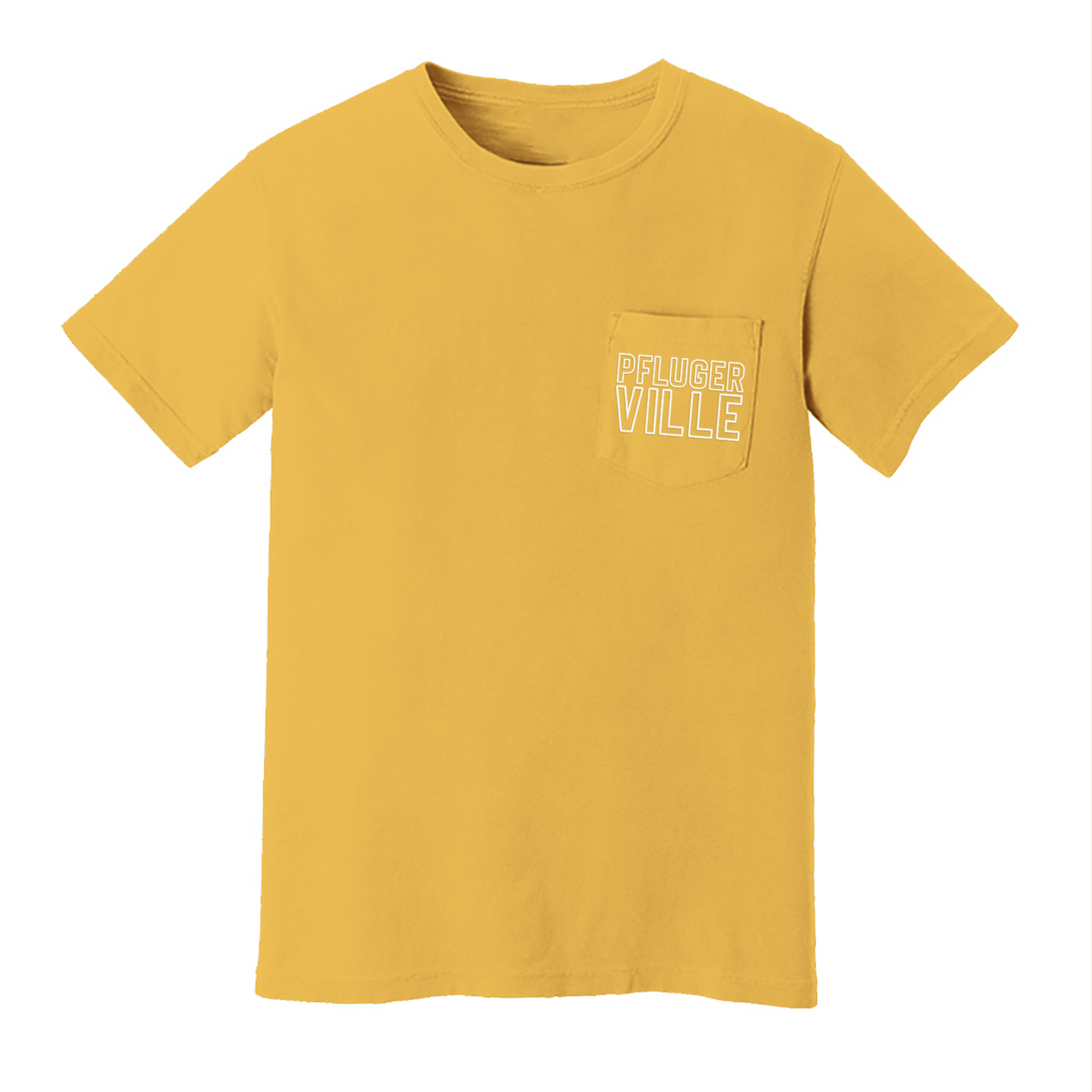 Pflugerville Outline Pocket Tee