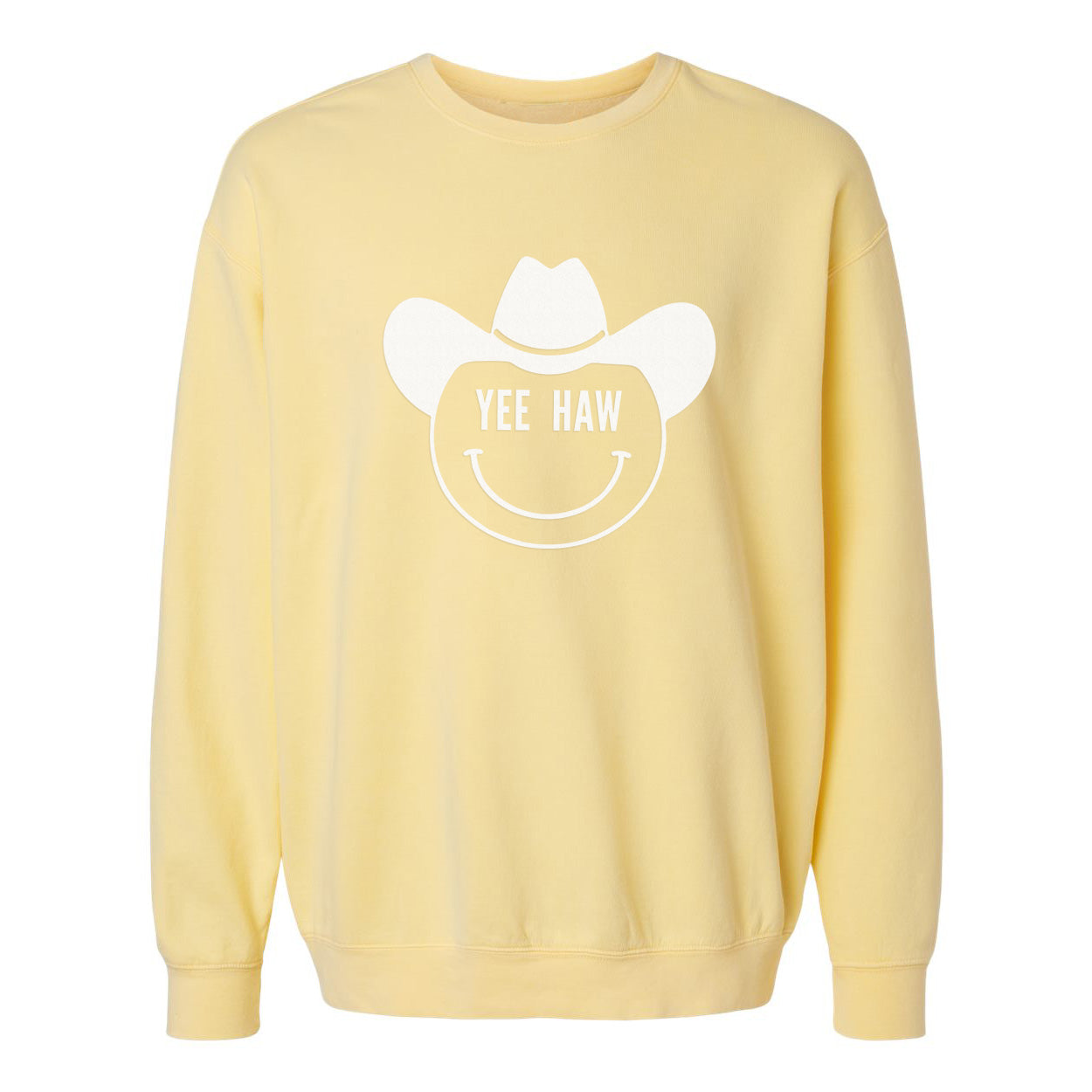 Yee Haw Cowboy Washed Sweatshirt