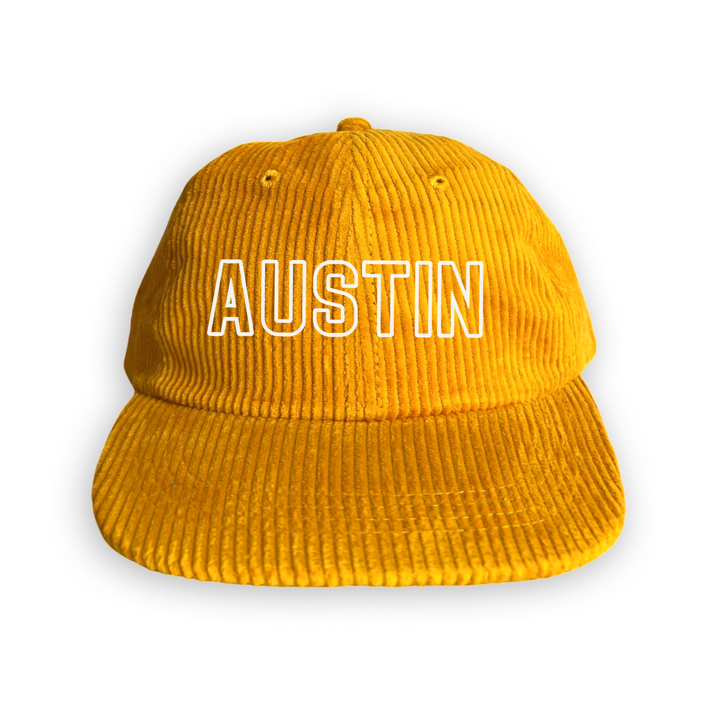 Austin Outline Corduroy Cap