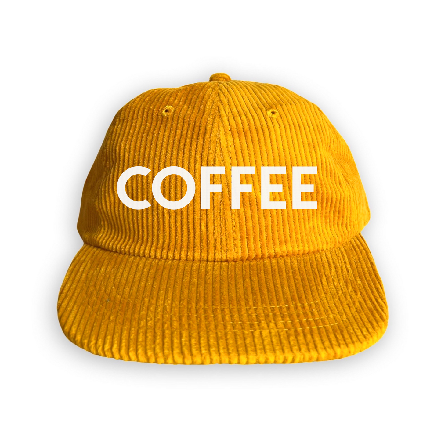 Coffee Corduroy Cap
