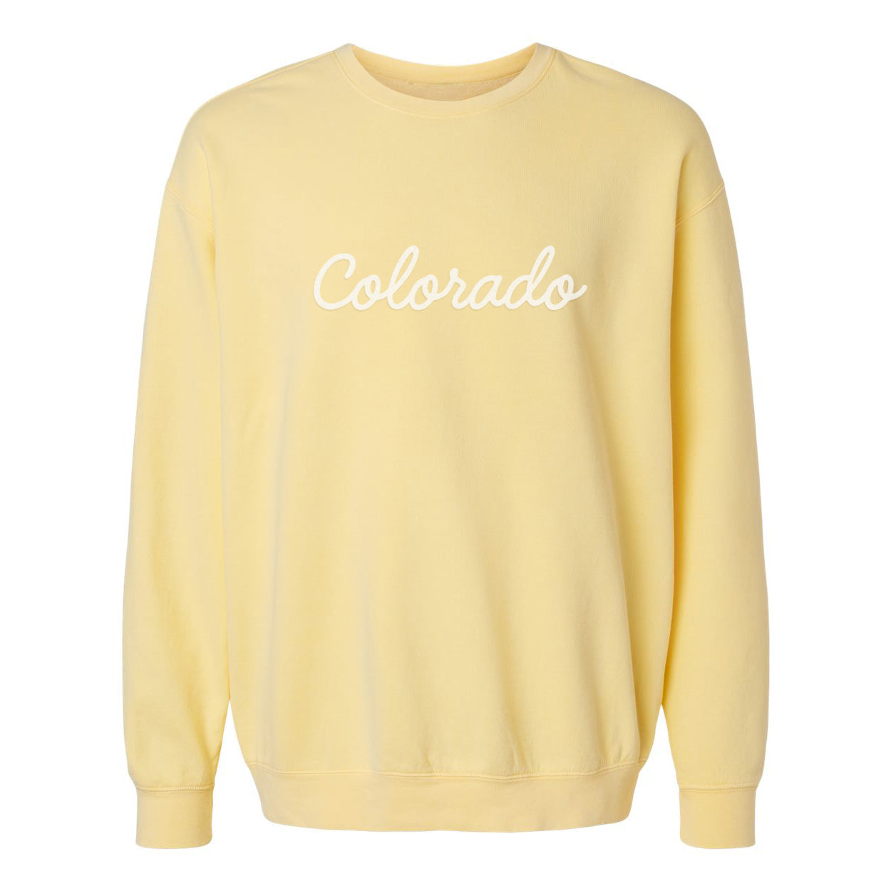 Colorado Cursive Washed Sweatshirt