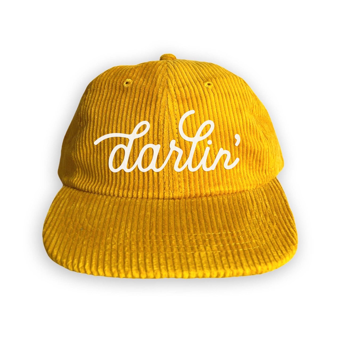 Darlin' Cursive Corduroy Cap