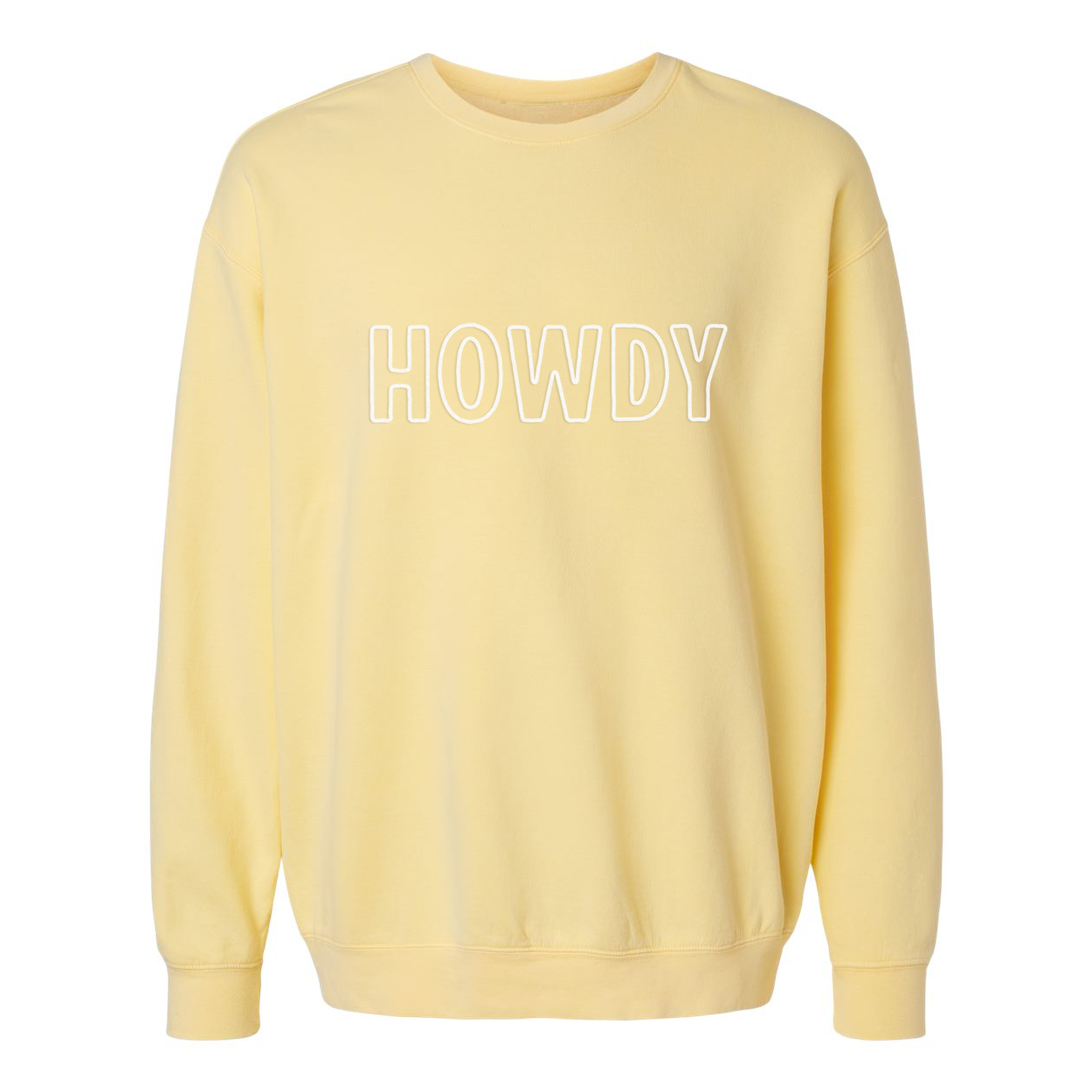 Howdy Outline Washed Sweatshirt