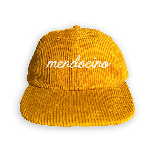 Mendocino Cursive Corduroy Cap