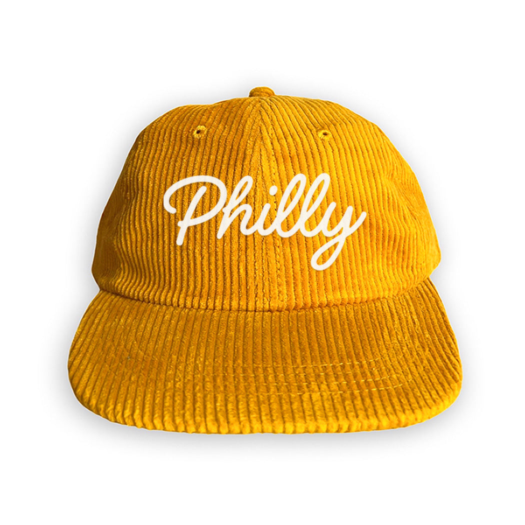 Philly Cursive Corduroy Cap