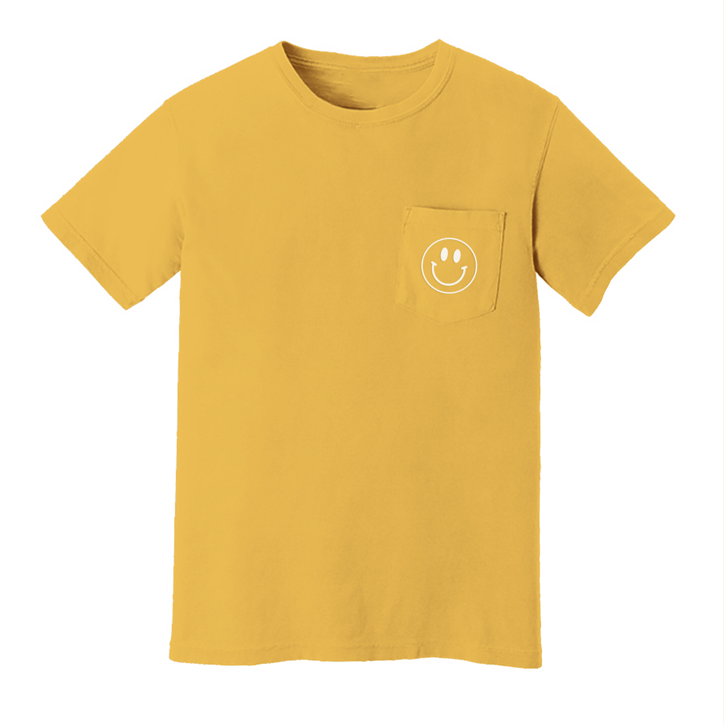 Smile Outline Pocket Tee