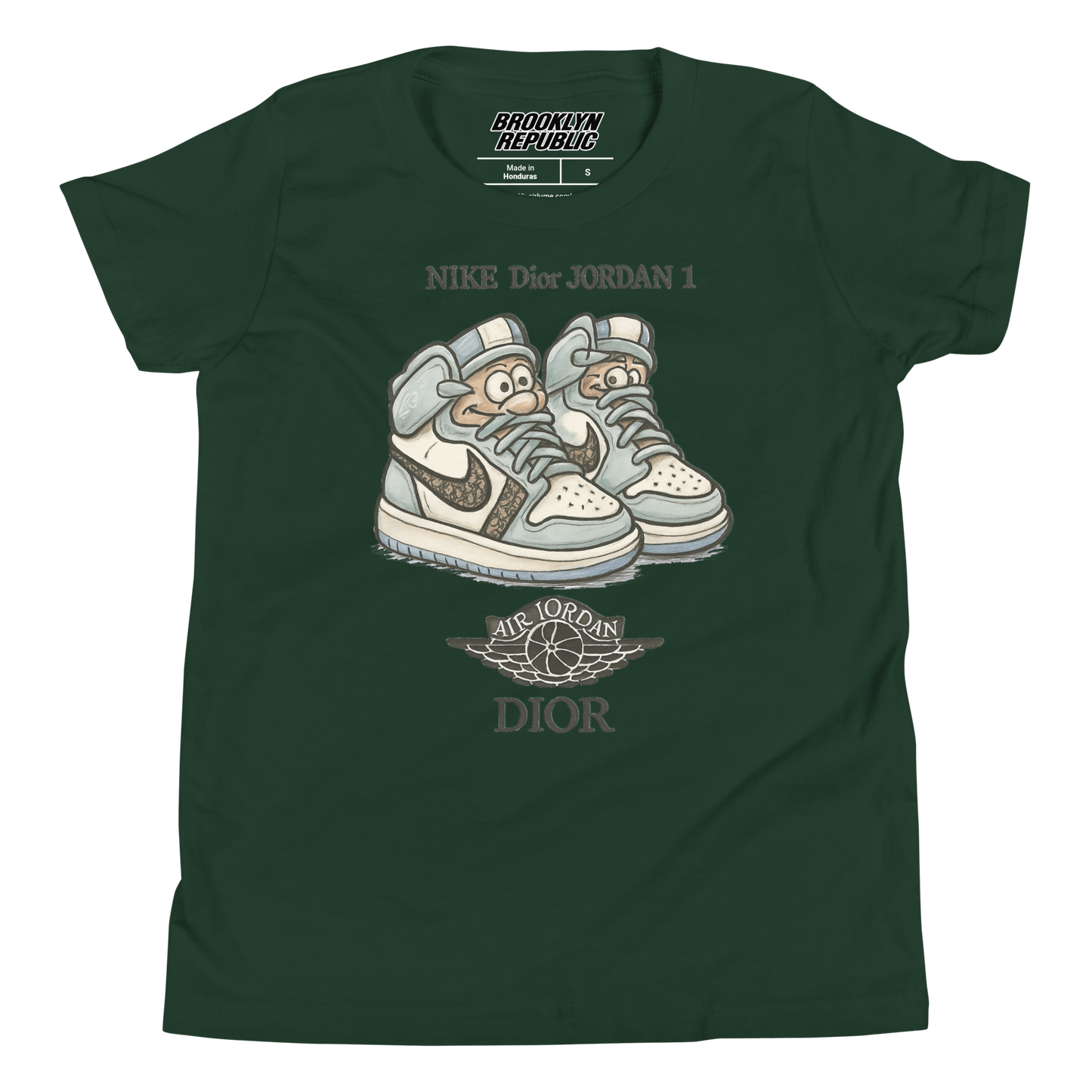 Sole Providerz Kids™ "Dior" AJ 1 Youth Short Sleeve