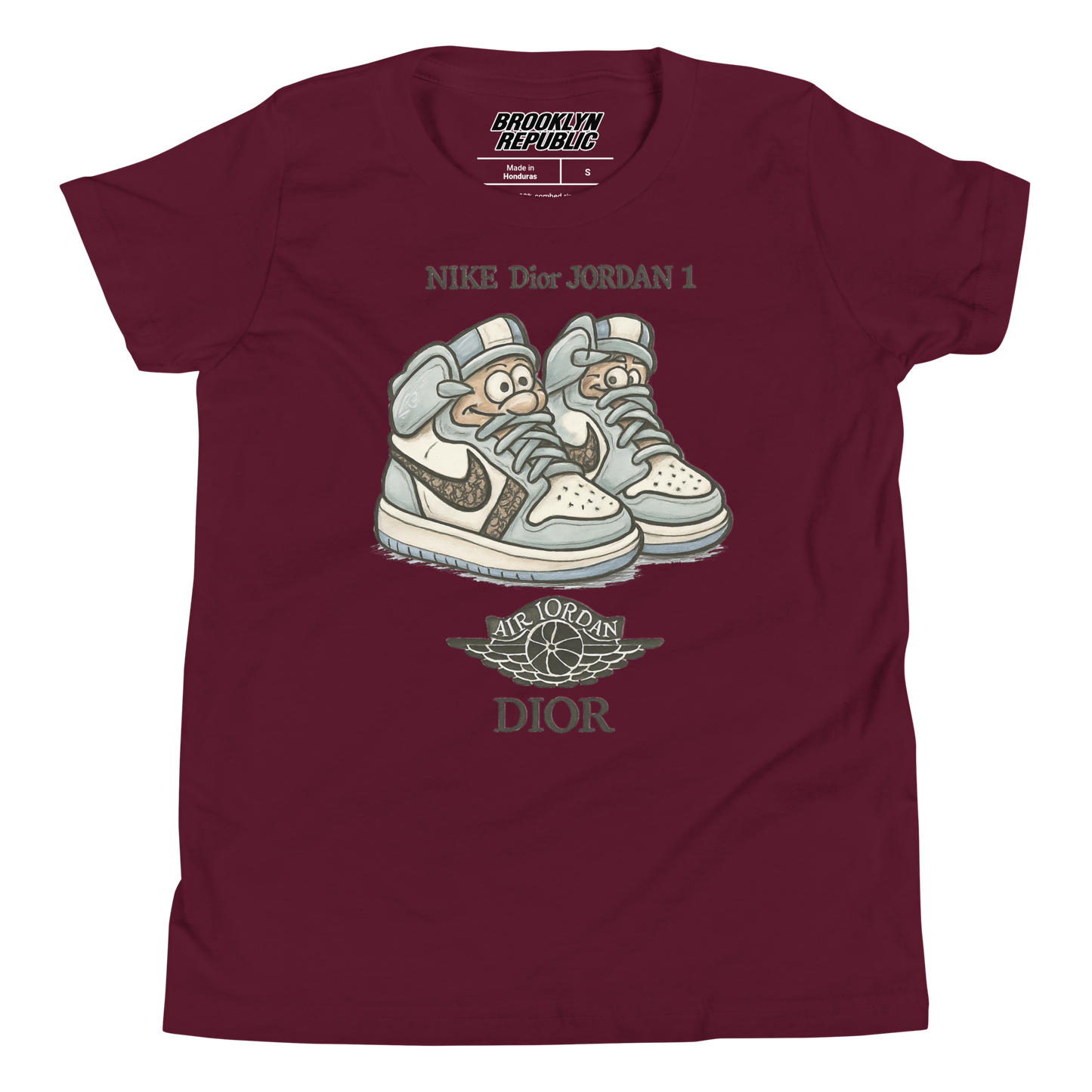 Sole Providerz Kids™ "Dior" AJ 1 Youth Short Sleeve
