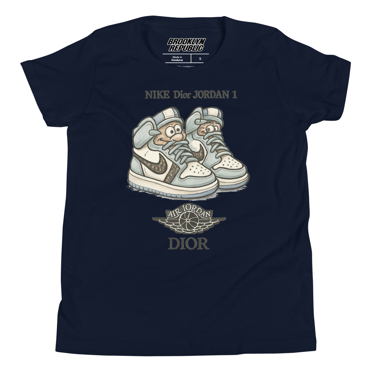 Sole Providerz Kids™ "Dior" AJ 1 Youth Short Sleeve