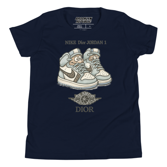 Sole Providerz Kids™ "Dior" AJ 1 Youth Short Sleeve