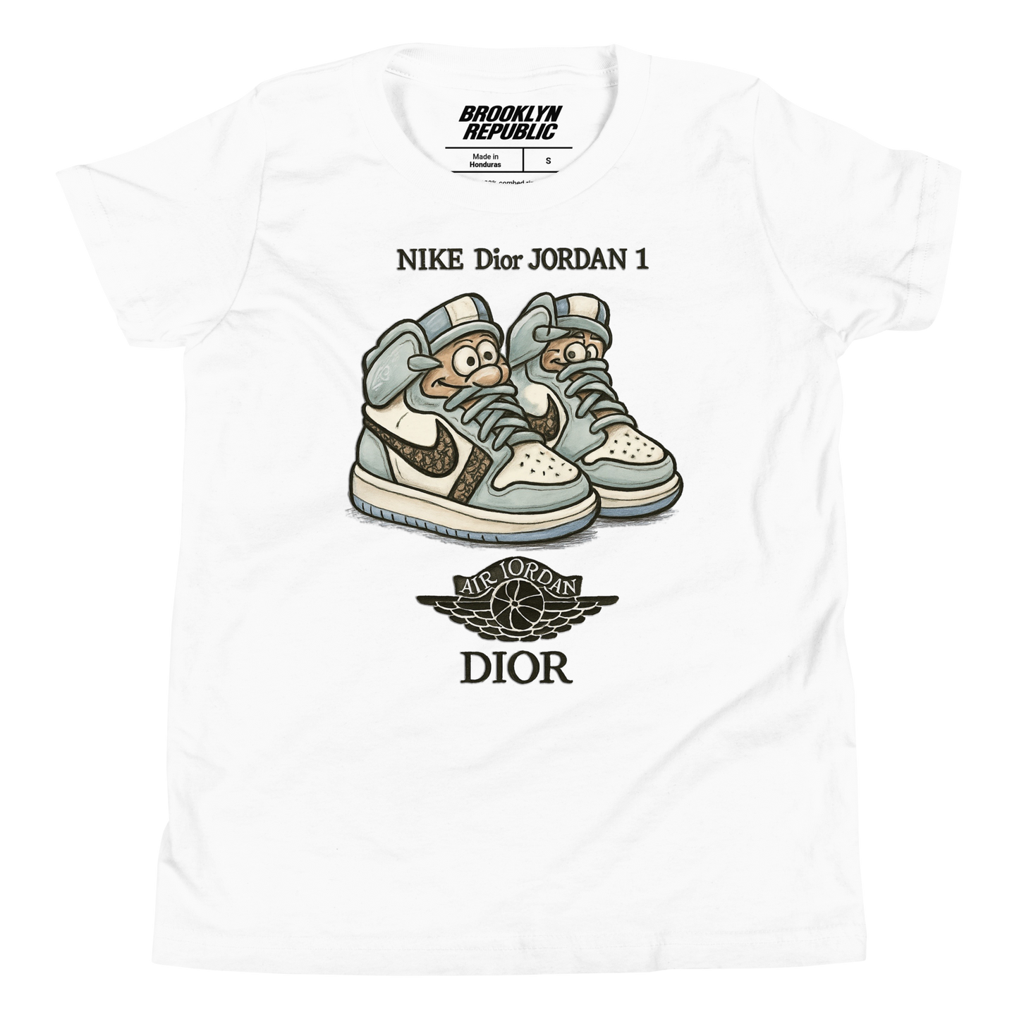 Sole Providerz Kids™ "Dior" AJ 1 Youth Short Sleeve