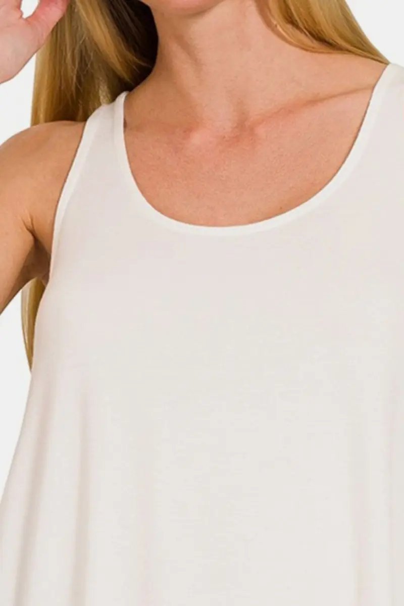 Flowy Tank Top - Lightweight & Breathable - Casual Summer Style