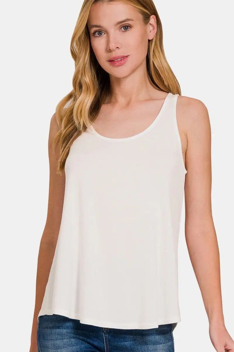 Flowy Tank Top - Lightweight & Breathable - Casual Summer Style