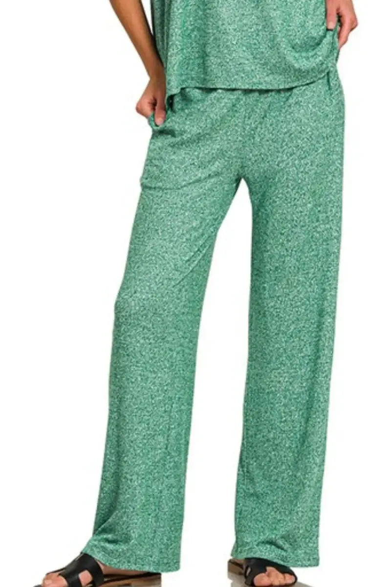 Loungewear Pajama Set - Soft Melange - Women's