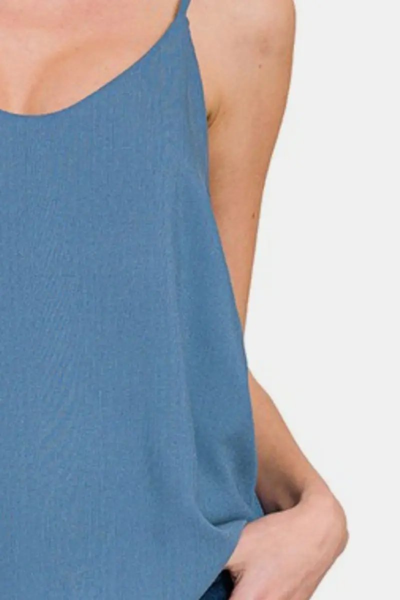 Trendsi Zenana Layered Cami Women's Everyday Tank Top - Soft & Comfy