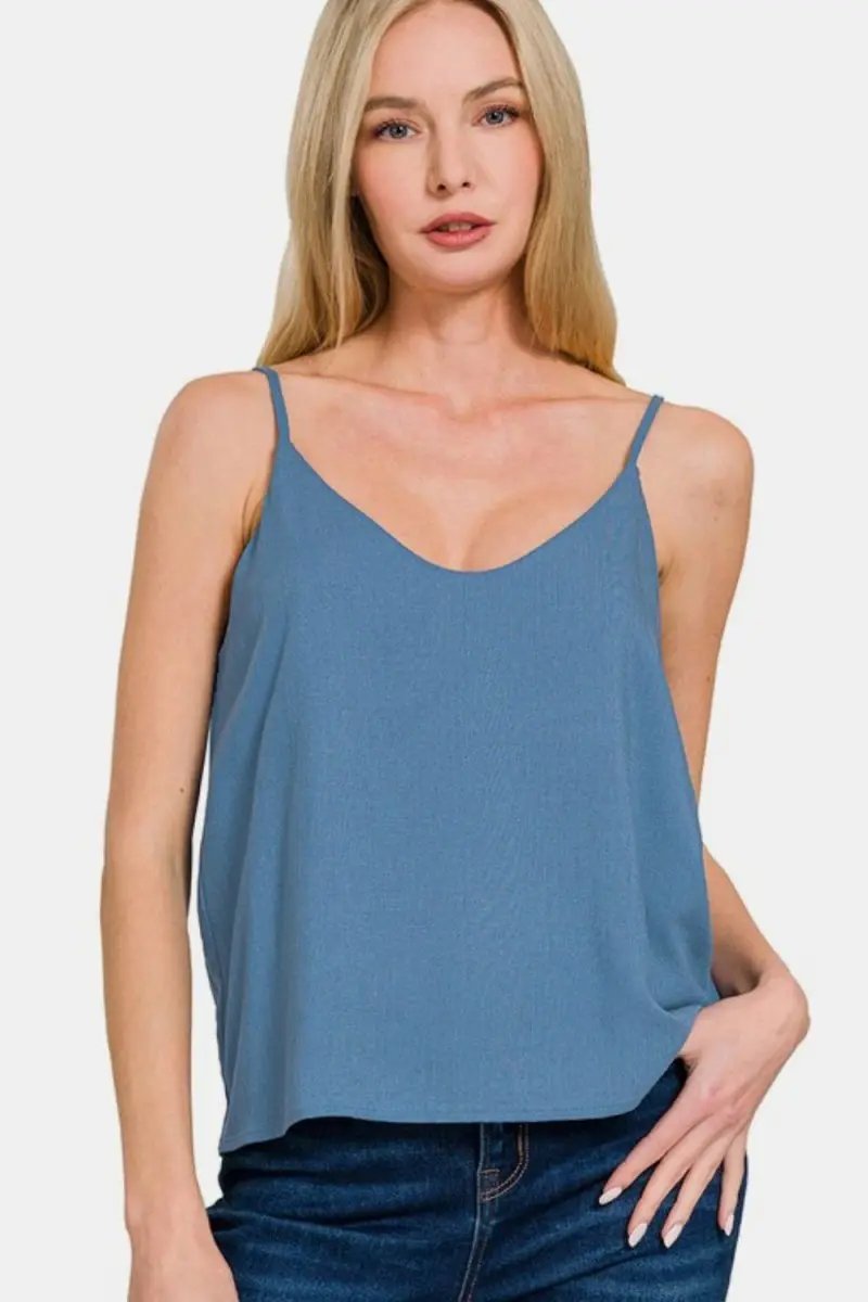 Trendsi Zenana Layered Cami Women's Everyday Tank Top - Soft & Comfy