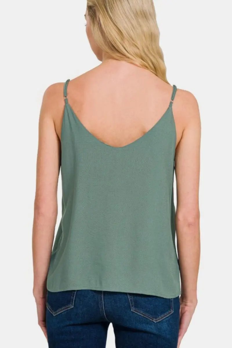 Trendsi Zenana Layered Cami Women's Everyday Tank Top Soft & Comfy
