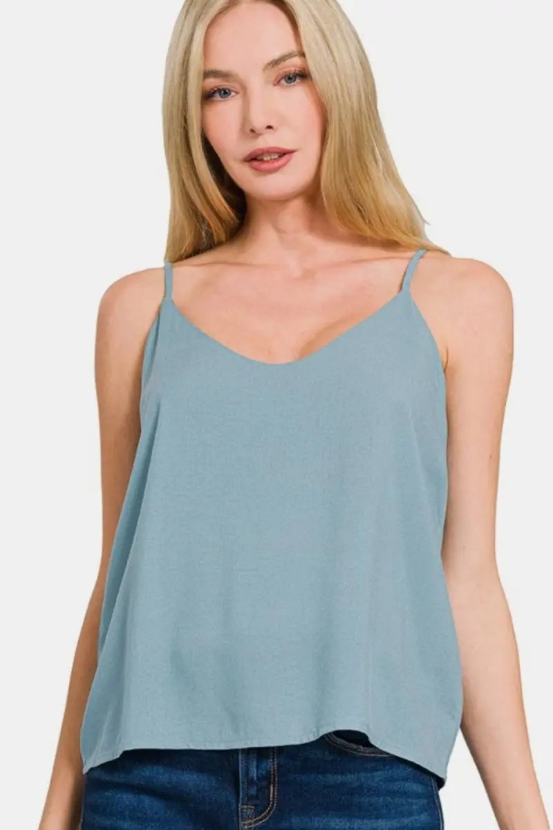 Trendsi Zenana Layered Cami Women's Everyday Tank Top Soft & Comfy