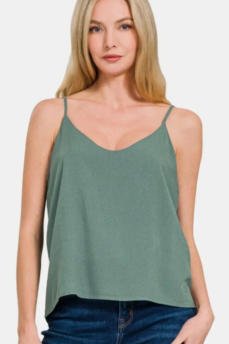 Trendsi Zenana Layered Cami Women's Everyday Tank Top Soft & Comfy