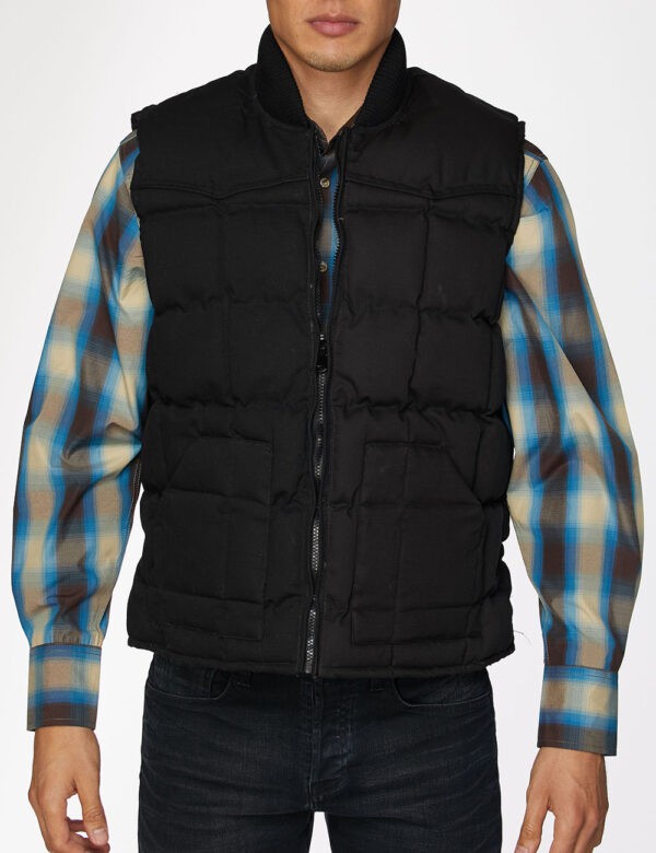 Men's Western Canvas Vest