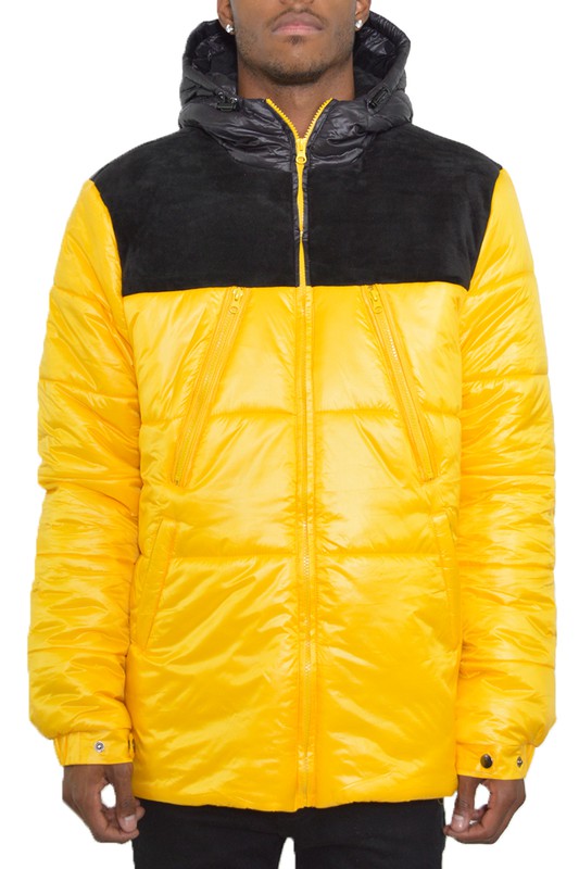 Mens Padded Down Jacket