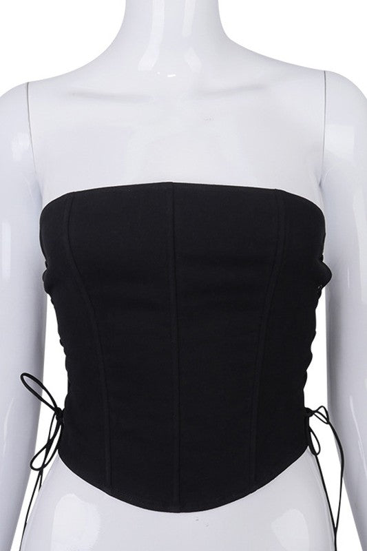 Wrapped Chest Strap Top