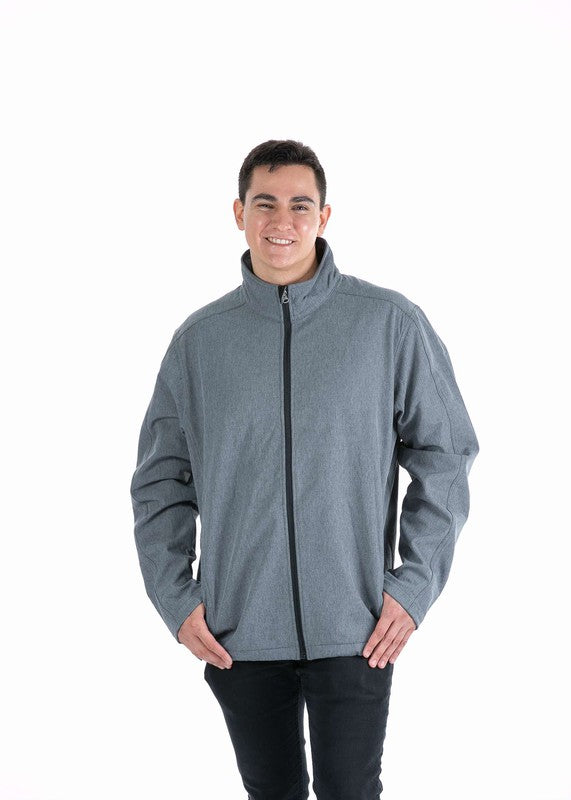 Men'S Core Soft Shell Jacket With Zipper Pockets