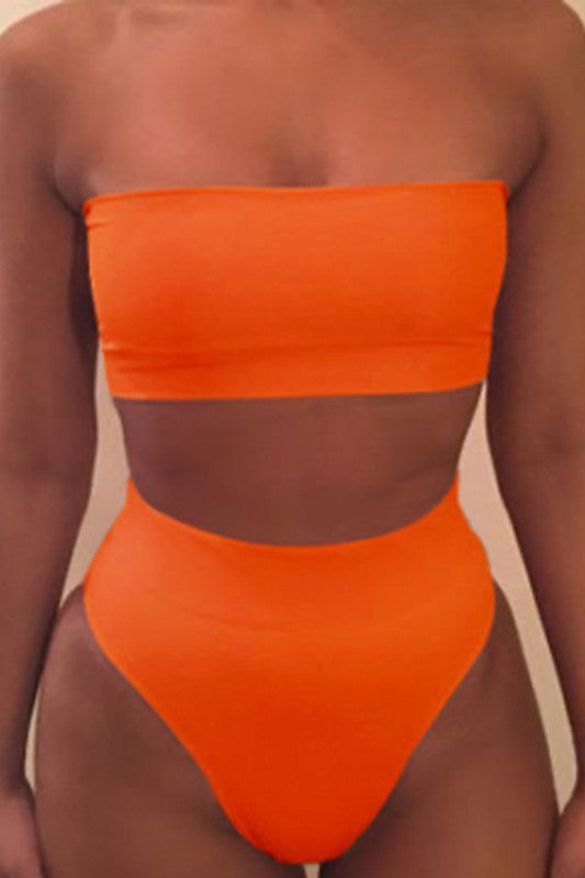 Tube Top Bikini Set | Jeans.com.